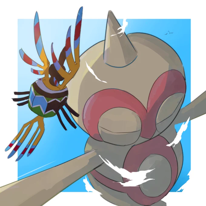 ヤジロン #ポケモン版深夜の真剣お絵描き60分一本勝負 