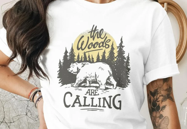 hiking_usa's tweet photo. The Woods Are Calling T-Shirt - #camping #hikingadventures shirt https://t.co/xpjTKwkhJI https://t.co/Xvqfe2SKP3