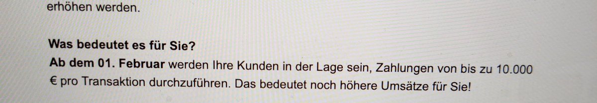 Großartiges Marketing...