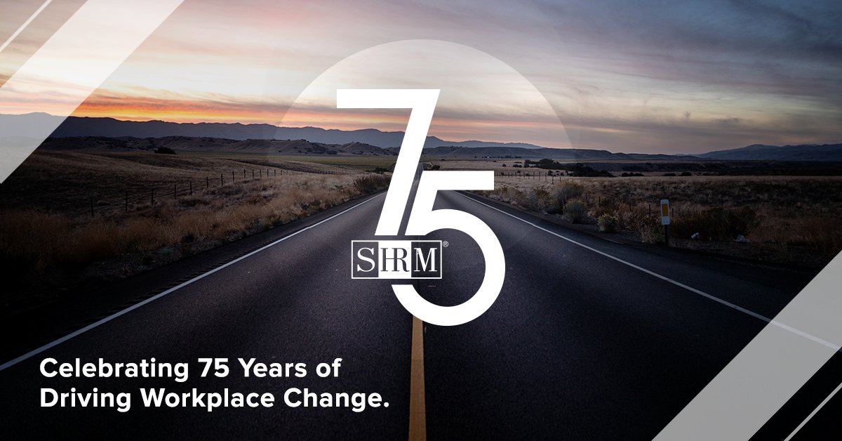 This year, SHRM is celebrating its 75th anniversary. For 75 years, SHRM and #HR have worked together to drive monumental change in the world of work. Explore their historic journey and helpful resources today! shrm.co/o4d3cs #SHRM75