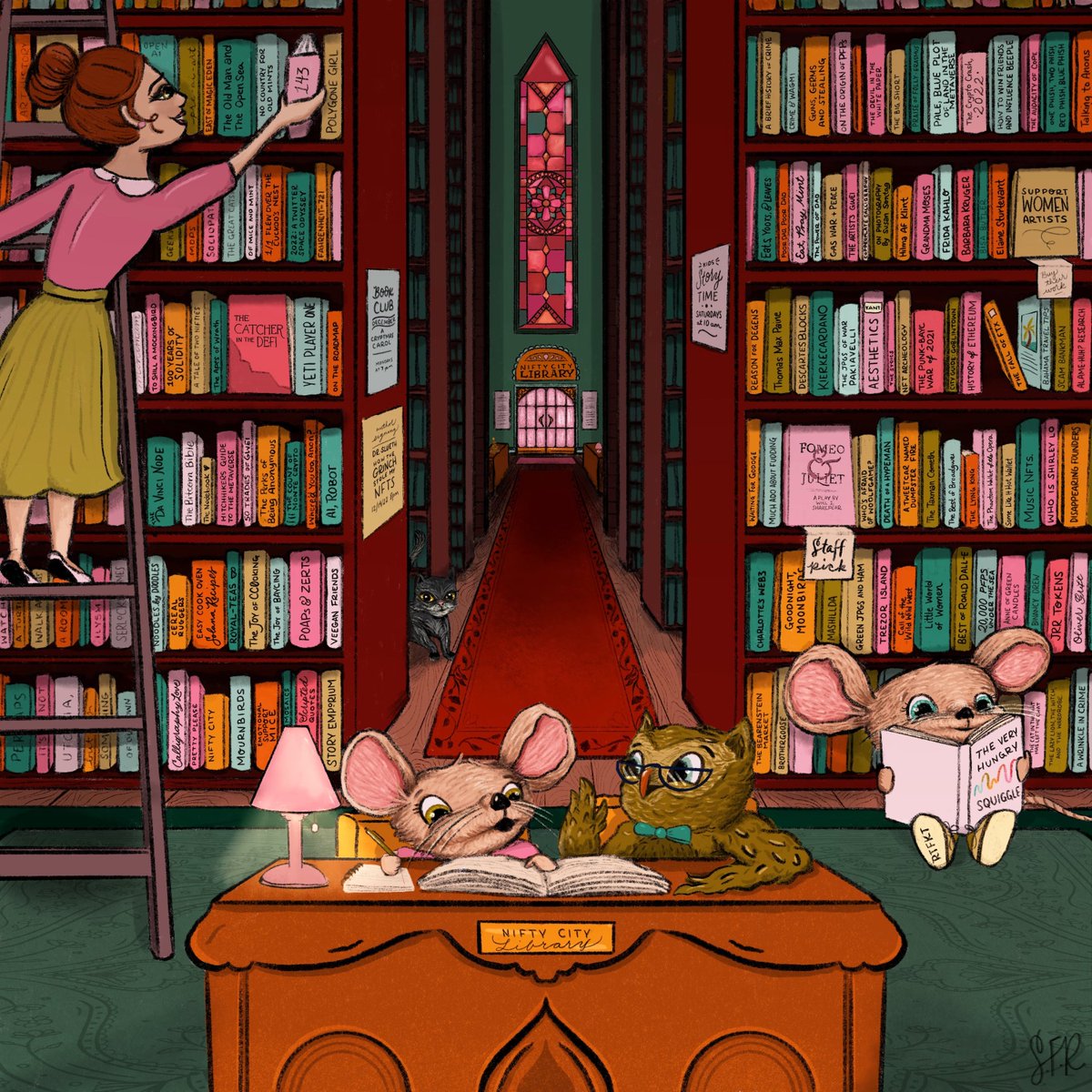 DeeZe's tweet photo. art gm from deezevault

Nifty City Library by @sarah_script https://t.co/RxPy0XnaI5