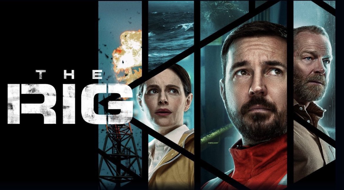 jerseyboyslady's tweet photo. #clyde2 radio are playing #TheRig trailer which pleases this OAP . My new fav on screen couple Fulmer & Rose aka @martin_compston & @emilyhampshire go give it a watch @PrimeVideo https://t.co/liTDqAgcUP