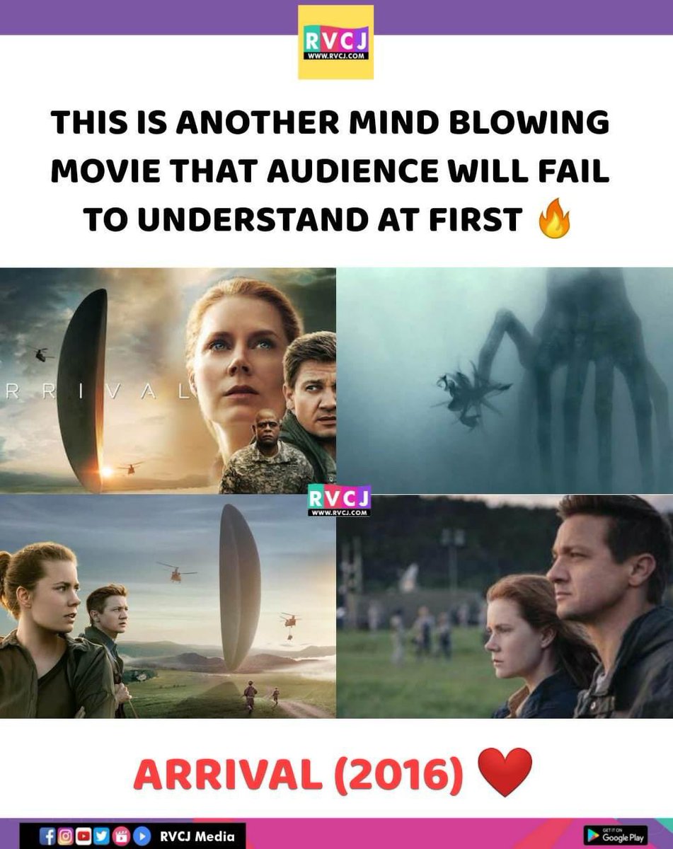 Mind blowing!
#arrivalmovie #jeremyrenner #amyadams #denisvilleneuve #hollywood #rvcjmovies