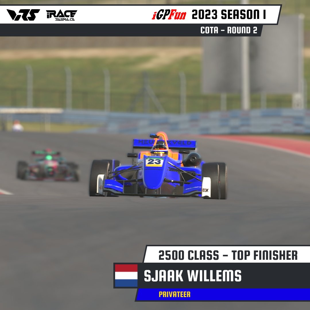 Career-best finish for @BarrisVictor &amp; his second straight podium appearance, while <a href="/LuciusCyriacus/">Lucas</a> has now already equaled his podium total from last season while Digital Apex took top team points.

In the 2500 Class, <a href="/SjaakWillems/">SjaakWillems</a> took all the points on offer, coming home 20th