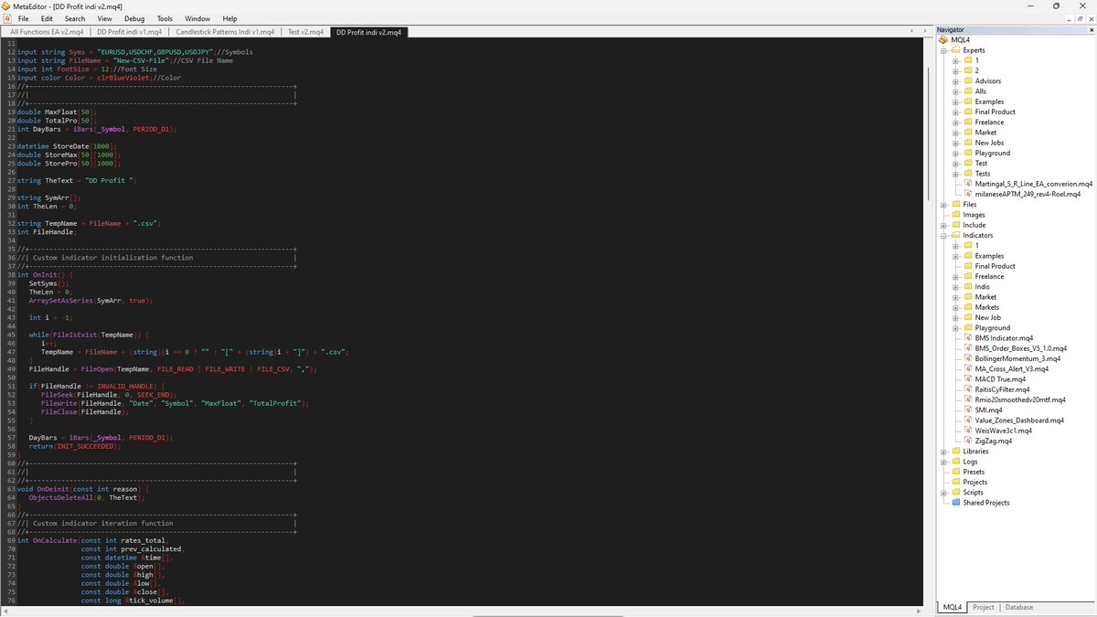 its_mavi_dev's tweet photo. Day 42 of #100DaysOfCode 2.0

- Watched a couple more practice videos of @scrimba's ReactJS course Section 4.

- Coded a v2 of an indicator with some complex new features, like multiple symbols and CSV save.

✌️ https://t.co/yrLiLhkxFb