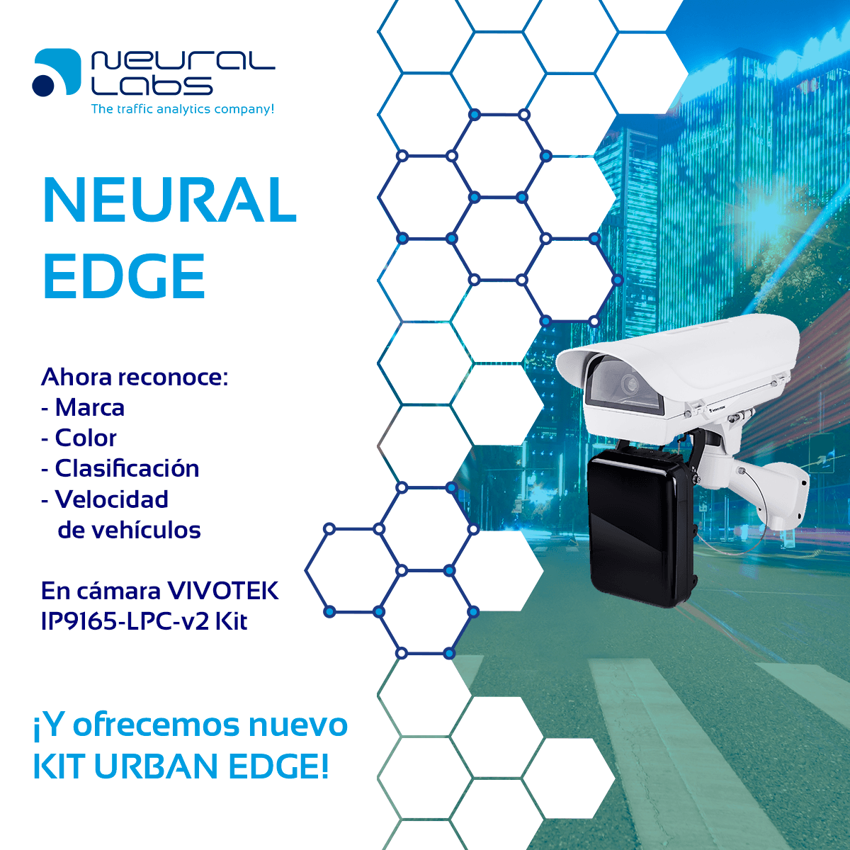 neurallabs's tweet image. ❗️Actualizamos Neural Edge. Ahora detecta marca, color, clasificación y velocidad hasta a 120km/h. 

👏Además, ofrecemos nuevo Kit Urban Edge.

👉Más info: bit.ly/3WXYEaf

#NeuralLabs #NeuralEdge #Vivotek #IA #LPR #ANPR