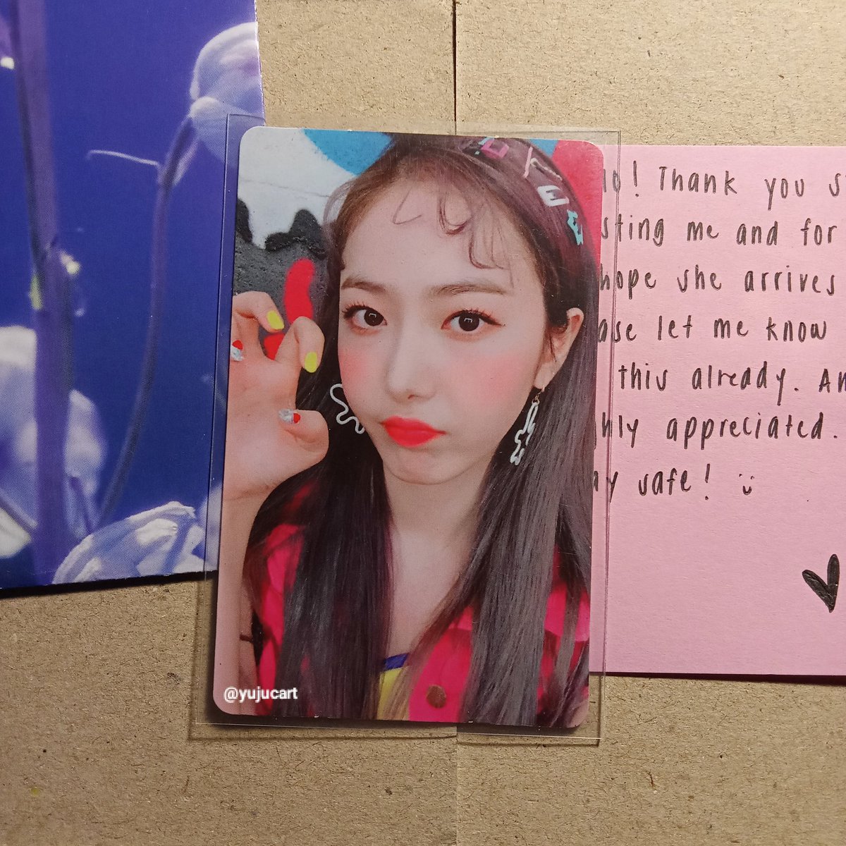 teevvai's tweet photo. ⠀   
    — ☆ hi @eunbihaul! 

 thank u so much for the smooth transaction, sinb arrived safely! 5/6 si umji nalang kulang (⁠ ⁠◜⁠‿⁠◝⁠ ⁠)⁠♡
⠀ https://t.co/CJTYQS9Mea