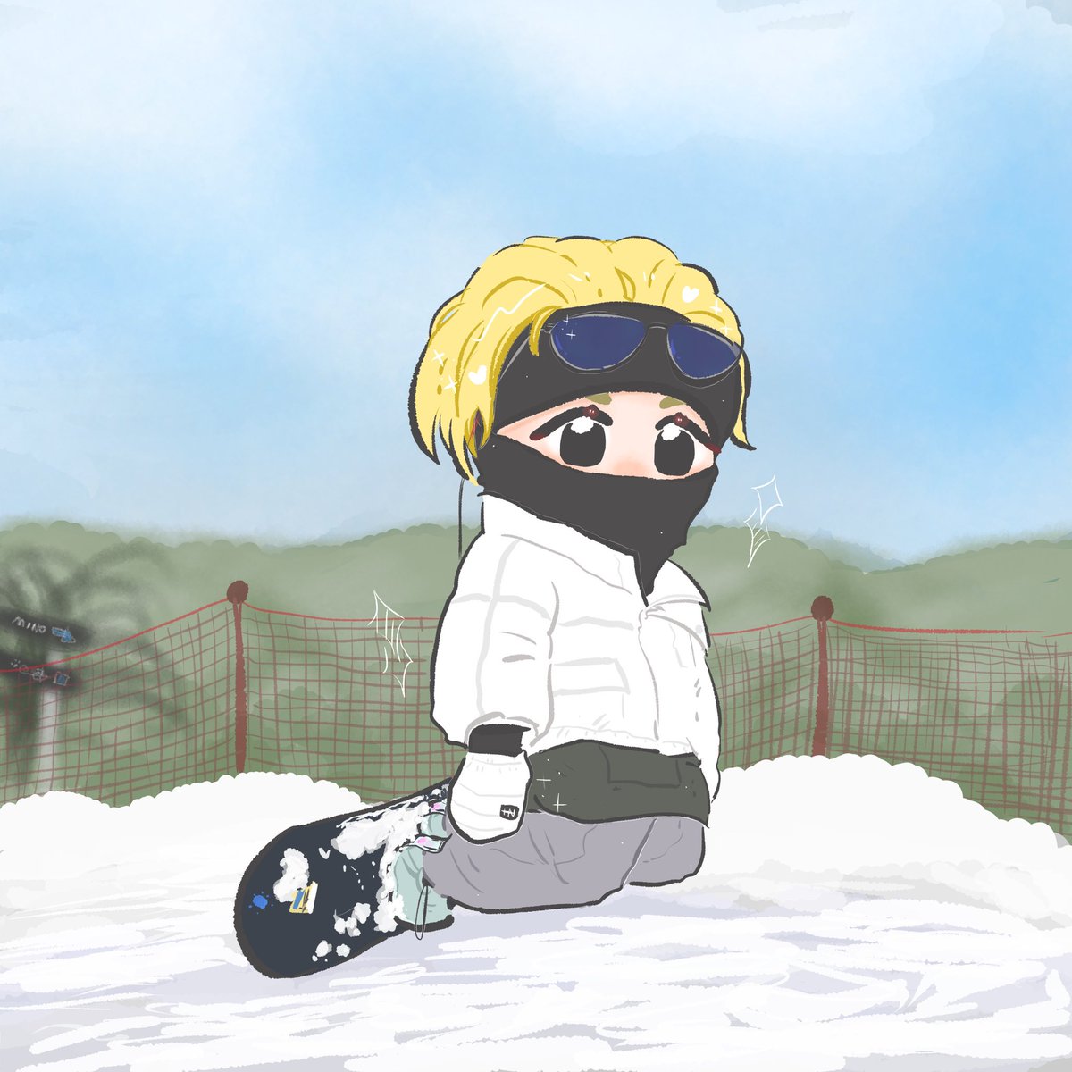 要永远开心呀！🥰
<a href="/official_mino_/">official_mino_</a> ⛷️

#宋旻浩 #MINO #WINNER #fanart #minofanart #송민호