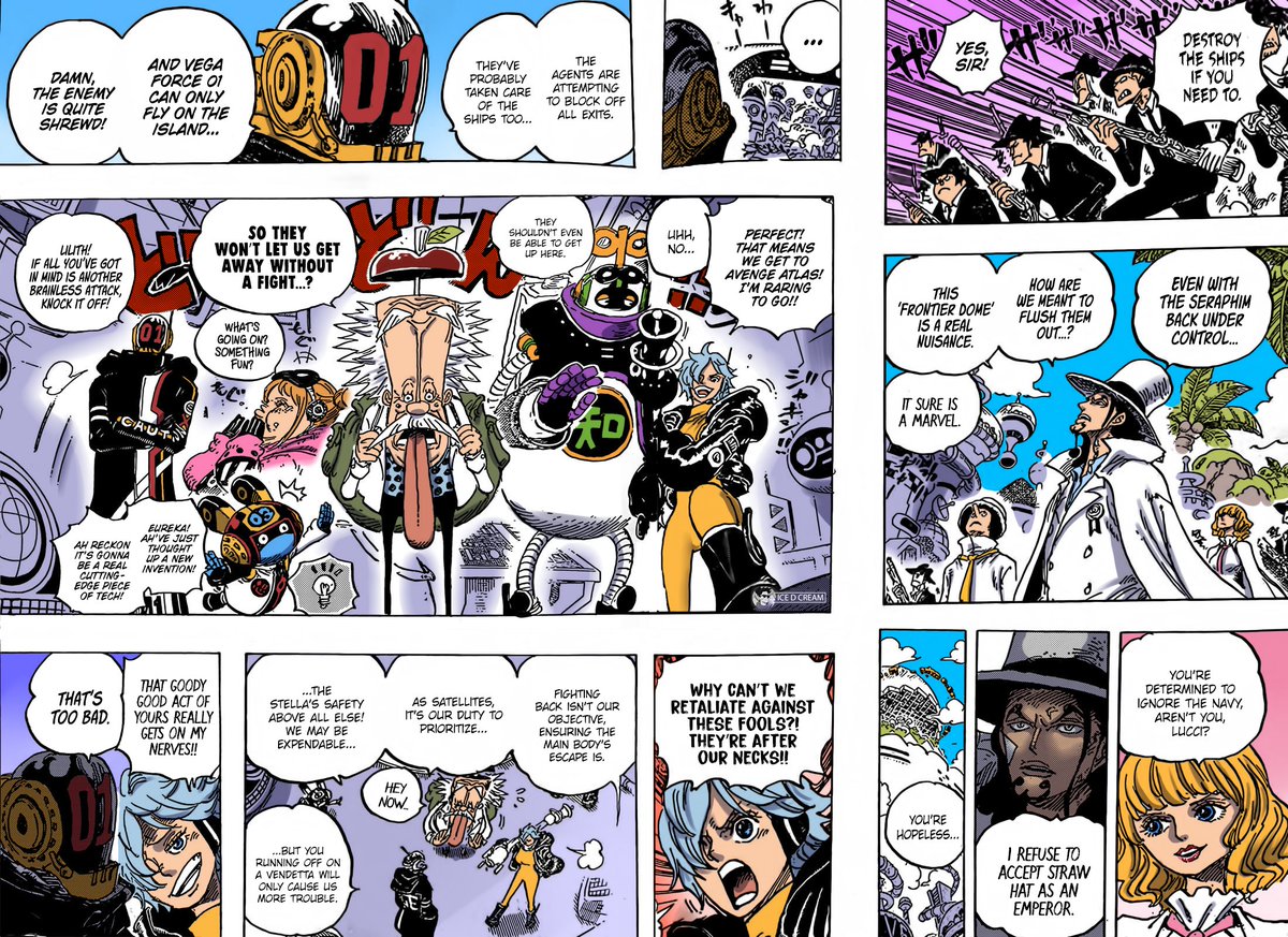 one piece (manga color) CH. 1071-1077 :: Behance