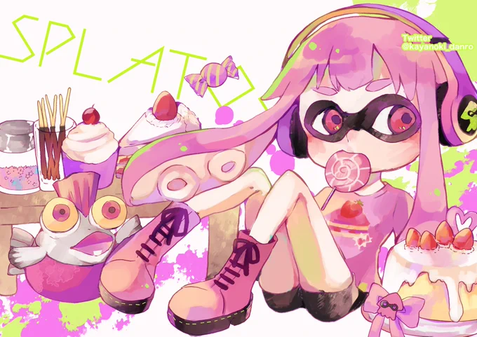甘い派イカちゃんフェスお疲れ様でした!#スプラトゥーン3#Splatoon3 #スプラフェス 