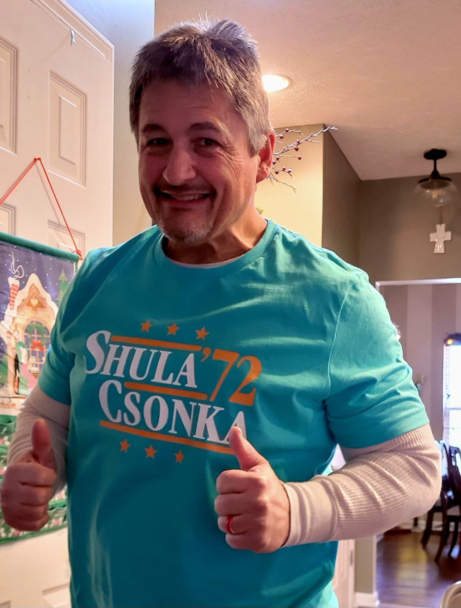 acton_jon's tweet photo. Dolphins back in the playoffs! Time to party like its 1972! #MiamiDolphins #Shula #Csonka #Griese #NoNameD #McDaniel #Tua #Waddle #Hill @thephinsider https://t.co/iyHNNwaRFo