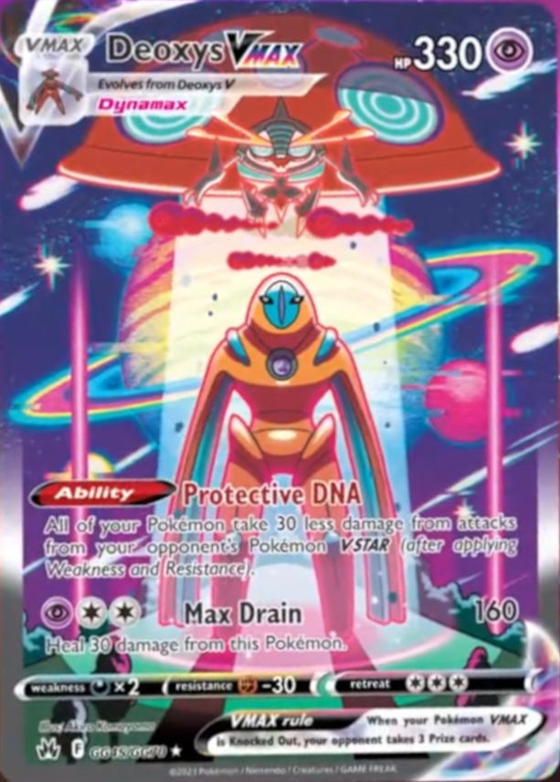 Deoxys VSTAR bursts into the Galarian Gallery in #PokemonTCG