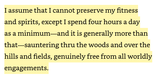 Alan_Couzens's tweet photo. I think I'm just going to go walk for a long time today. For, in the words of Thoreau... 
#12HourWalk https://t.co/XG9vgI4J2m