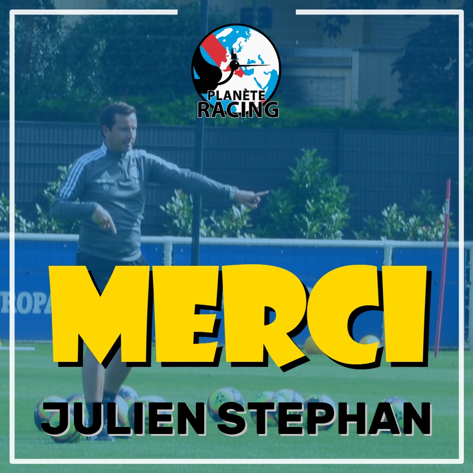 PlaneteRacing's tweet photo. 🙏 𝗠𝗘𝗥𝗖𝗜 𝗖𝗢𝗔𝗖𝗛 ! 🙏
Après une saison historique pour le club, l'aventure de Julien Stephan au RCS se termine aujourd'hui. L'intersaison, le recrutement, certains choix ... les raisons de cet échec sont multiples. L'important est désormais le Club et son maintien en L1 ! https://t.co/hP1xgT01hk