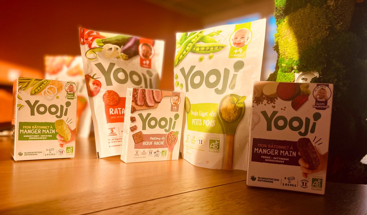 lauzzanamichel's tweet photo. L’entreprise Yoogi : fabrication d’alimentation infantile bio &amp; surgelées, au plus près des filières locales🥦
Rencontre avec @jeremystrohner, engagé pour une alimentation saine pour les tout-petits en facilitant la vie aux parents. 
👏Bravo pour cette pépite lot-et-garonnaise https://t.co/bG6qemvoF6
