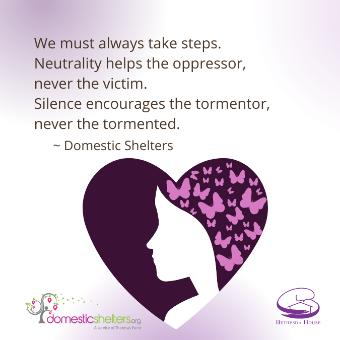 BethesdaHouseON's tweet photo. We must always take steps.
Neutrality helps the oppressor, never the victim.
Silence encourages the tormentor, never the tormented.
@domesticshelter 

#MotivationMonday #MondayQuotes #Quotes #Monday #Thoughts #Motivation #LoveShouldntHurt #EndGBV #StopHT #EndVAW #MMIWG2S https://t.co/DNKPDBOALF