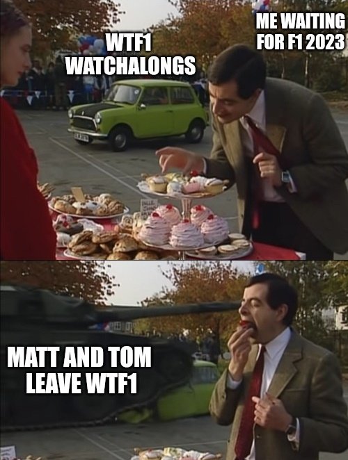 TheVortex99's tweet image. How it feels right now #WTF1
Thanks for everything @MattyWTF1 @TommyWTF1