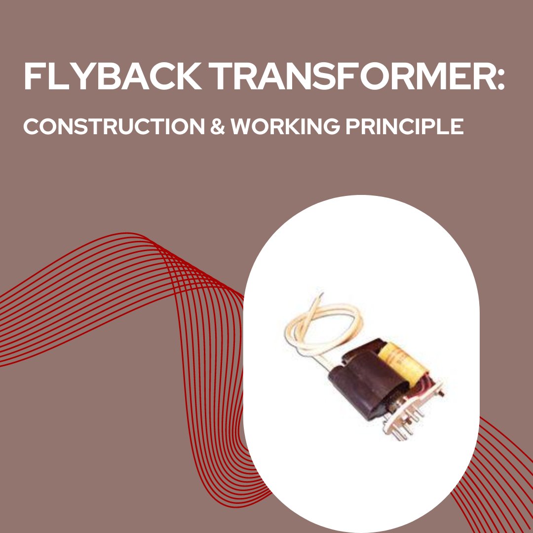 CustomCoils's tweet image. A Flyback transformer is designed to be an integrated part of flyback converters. It is preferred in many industrial applications. Check out our blog post for the working principle - bit.ly/3XhUEBm 
#customcoils #transformer #flybacktransformer