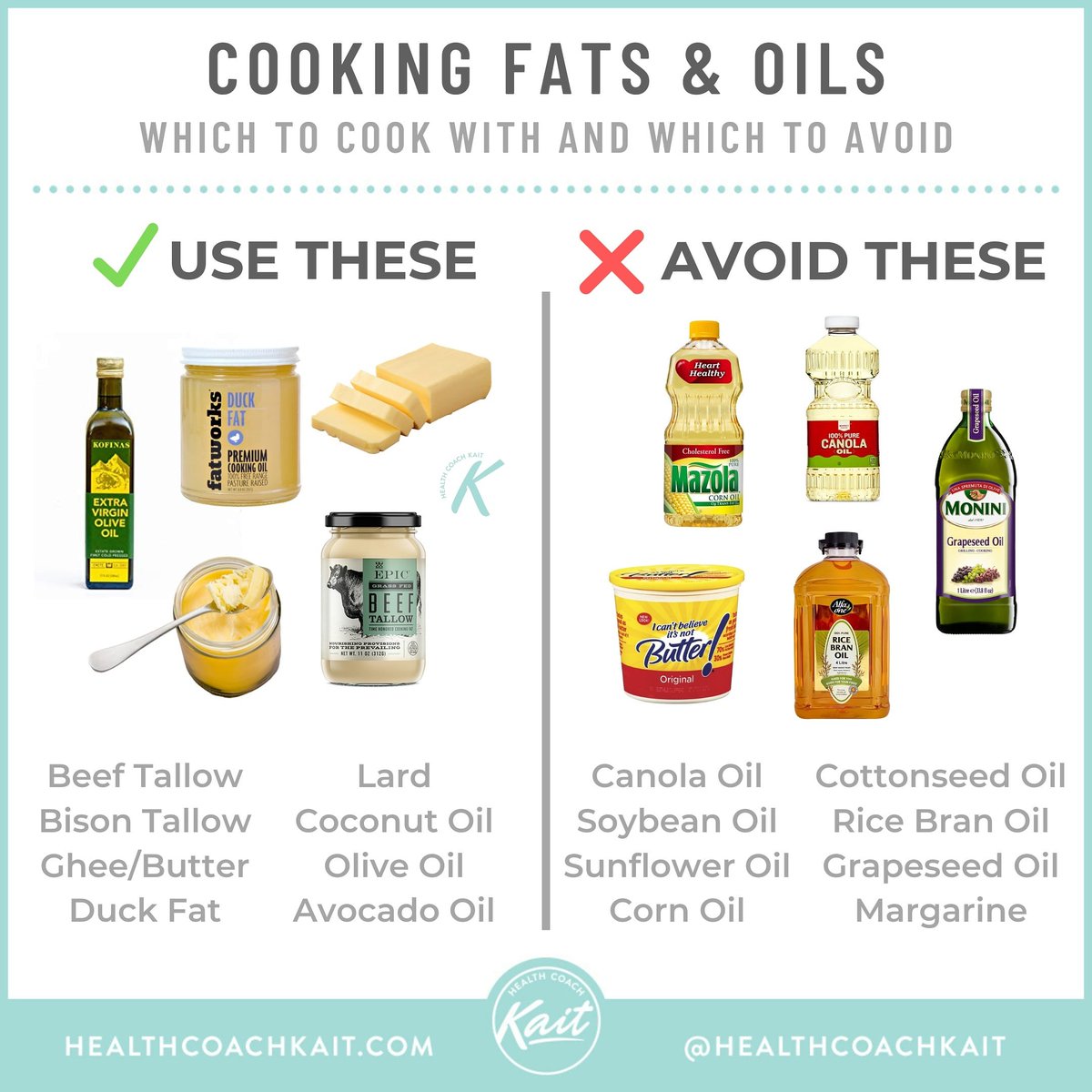 4 Healthy Cooking Oils (and 4 to Avoid)