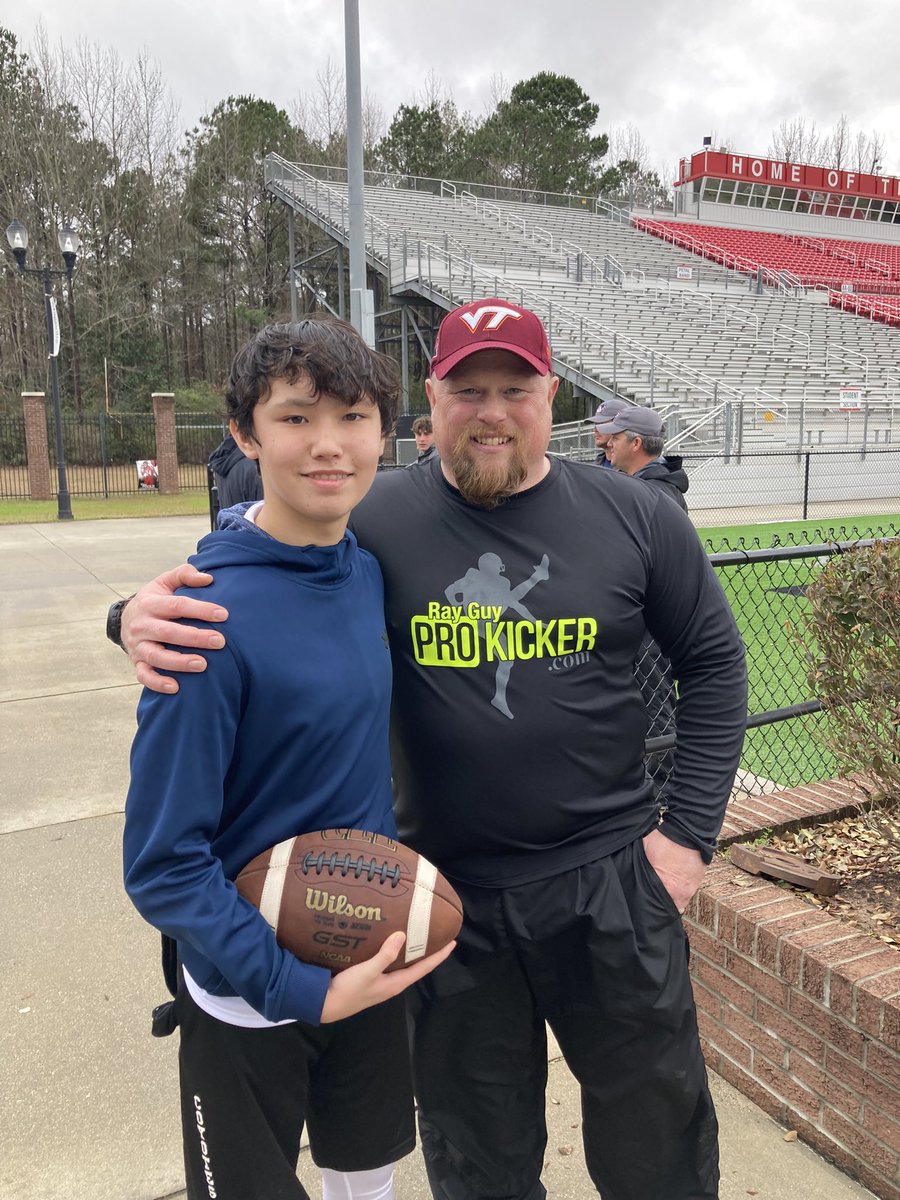 Proud to have finished as Top Long Snapper <a href="/Prokickercom/">Ray Guy Prokicker Kicking Camps</a> winter specialist camp. Working hard to be ready for <a href="/BuchholzFB/">Buchholz HS Football</a> next year. #nextmanup