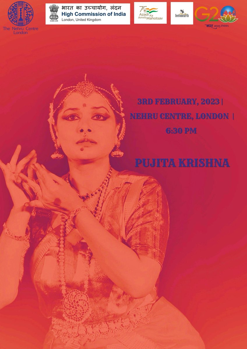 I will be performing Kuchipudi at the Nehru Centre, London on 3rd February, 2023. 6:30 pm. If you live in London, and classical dance catches your fancy, please do come. It is a free event. @NehruCentre #indianclassicaldance #london
