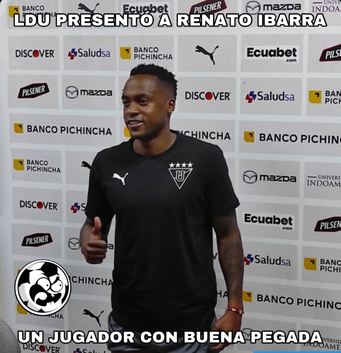 #RenatoIbarra nuevo jugador de #LDU

[instagram.com/futerweb]