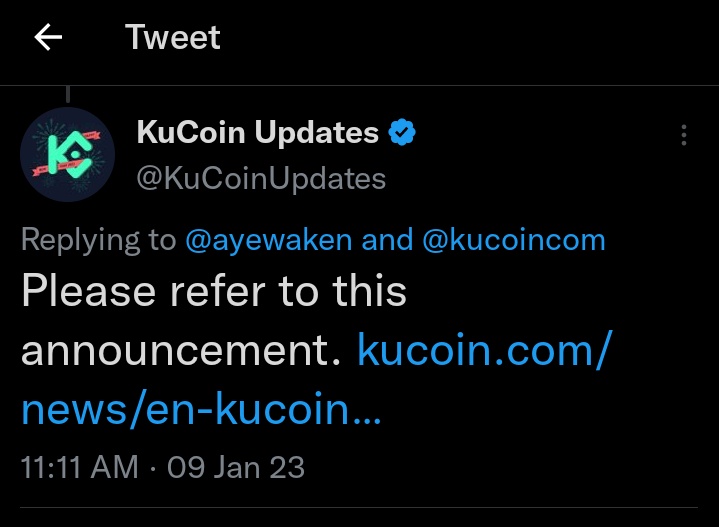 ayewaken's tweet photo. Yooooo Kucoin sent me the confirmation at 11:11 🫡🔥🔥🔥

Luna 2.0 airdrop link:
https://t.co/LdOstOygDr

Time to reap rewards #lunc #ustc fam. This pump could send us past .00020 finally on our way to $0.37 🥲🌕

We predicted this months ago. The universe is with us fam 🎯

RT https://t.co/hb2xzyxyNZ