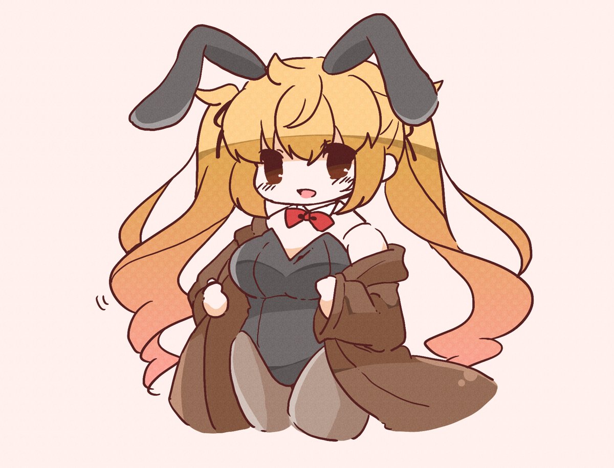 村雨(艦これ) 「バニーガールの衣装の上からコートを着てるのっていいですよねということを言いたかっ」|こざかな詩穏🐟のイラスト