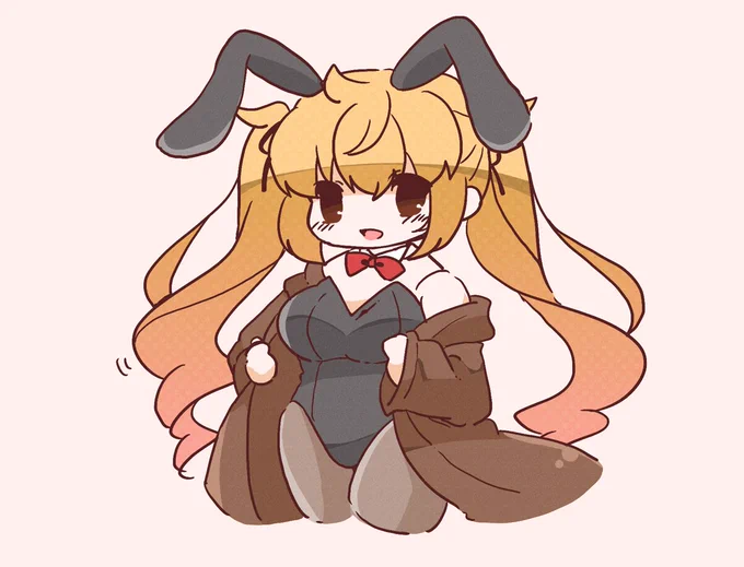バニーガールの衣装の上からコートを着てるのっていいですよねということを言いたかっただけの村雨ちゃんrkgk 