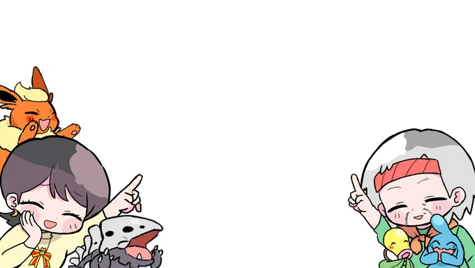 シュウハルのオタクにしか伝わらないゲストキャラばっか描いてるよ動画用に 