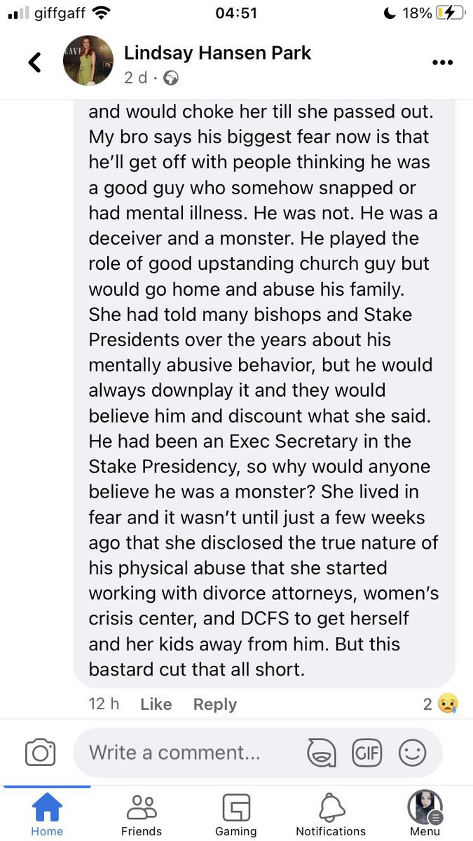 poetickate's tweet image. michael haight’s family wants you to think he was a saintly, good mormon who ran into problems completely outside of his control

they want you to think that he snapped one day and made a mistake (the mistake of murdering his wife and children)

but here’s additional context: