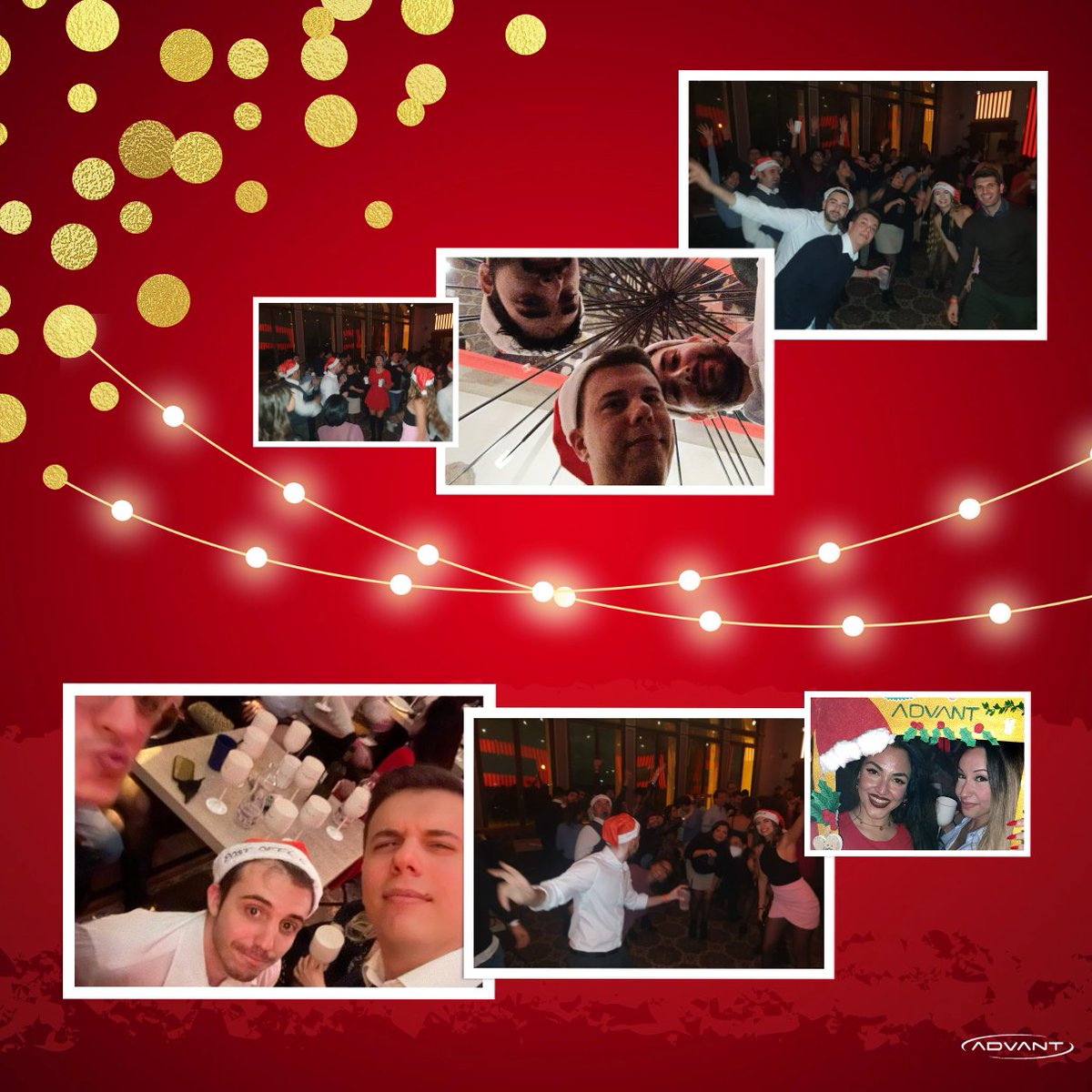 advant_l's tweet photo. #Buon2023! 🥂 

Iniziamo il nuovo anno con lo spirito giusto, conservando e condividendo i ricordi più divertenti delle ultime settimane del 2022: ecco il #PhotoAlbum del nostro #AdvantXmasParty2022!

#AdvantLife #Advanteers #Ricordi https://t.co/45BcSrDoBk