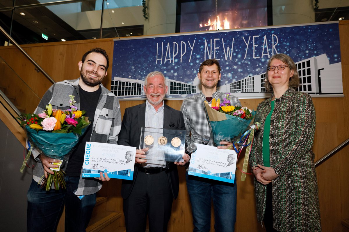 Faculteit TNW / Faculty of Applied Sciences (@tnwtudelft) on Twitter photo Congratulations to <a href="/JourdinLudovic/">Ludovic Jourdin</a> and <a href="/TomBurdyny/">Tom Burdyny</a>, who’ve won our faculty’s Waterman #Sustainability Award today!
About the award: youtube.com/watch?v=lWlVTj… Congratulations to <a href="/JourdinLudovic/">Ludovic Jourdin</a> and <a href="/TomBurdyny/">Tom Burdyny</a>, who’ve won our faculty’s Waterman #Sustainability Award today!
About the award: youtube.com/watch?v=lWlVTj…