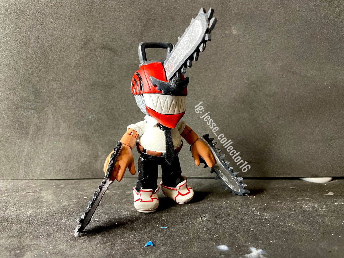 weirdcollector's tweet photo. Chainsaw man x Nintendo (Mario #116) https://t.co/rxvDBs2f4d
