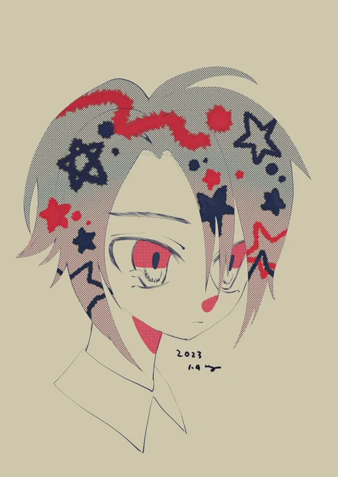 前髪が長い 