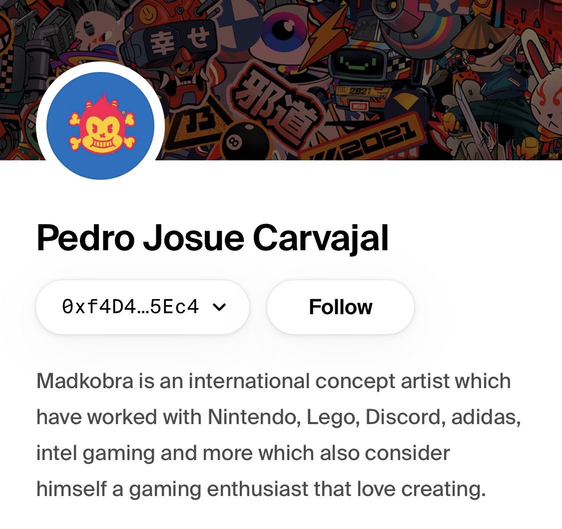 0xTAY_'s tweet photo. Happy #MadKobraMonday! 

With an explosive debut into NFTs through @savagenationnft, it’s clear that @MadKobra5000’s work is resonating with some of the best collectors in the space. 

Why? He brings 20+ years of experience working for your favourite brands 👇 https://t.co/mzBi8vN8Es