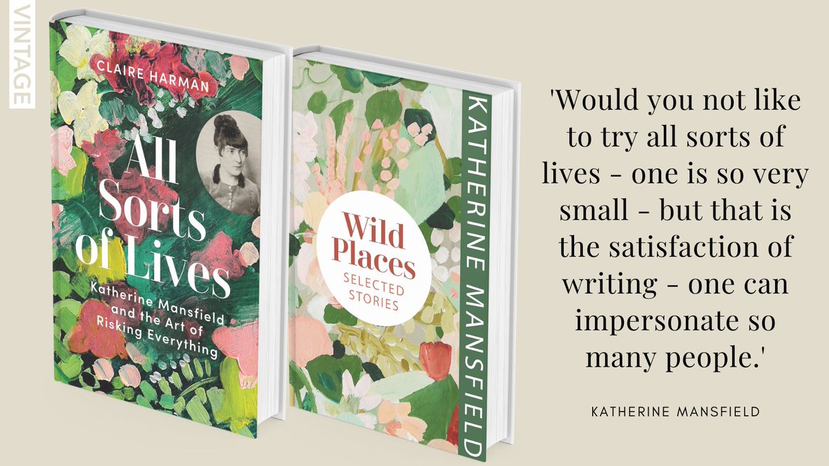 Katherine Mansfield died 100 years ago today. She was the only writer Virginia Woolf was ever jealous of. 

To commemorate the centenary, we have 5 bundles of two new books to give away: #WildPlaces and #AllSortsofLives, the biography by <a href="/claire_harman/">Claire Harman</a>.

18+, UK only, T&amp;Cs below.