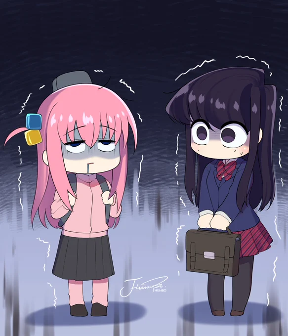 コミュ症と対人恐怖症#古見さんはコミュ症です #ぼっち・ざ・ろっく 