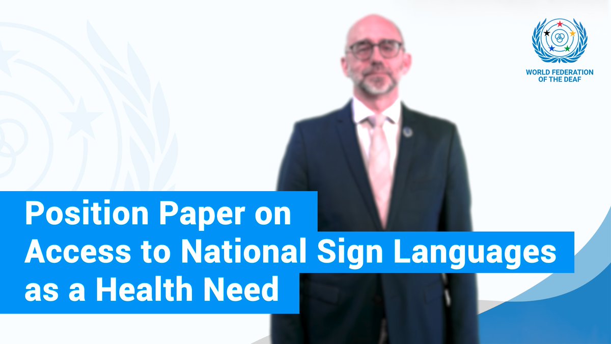 World Federation of the Deaf tweet media