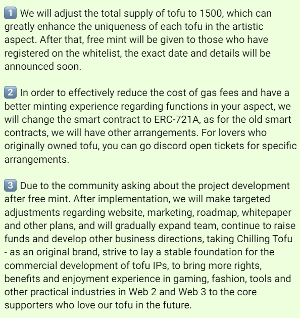 Chilling Tofu (Sold Out) tweet media