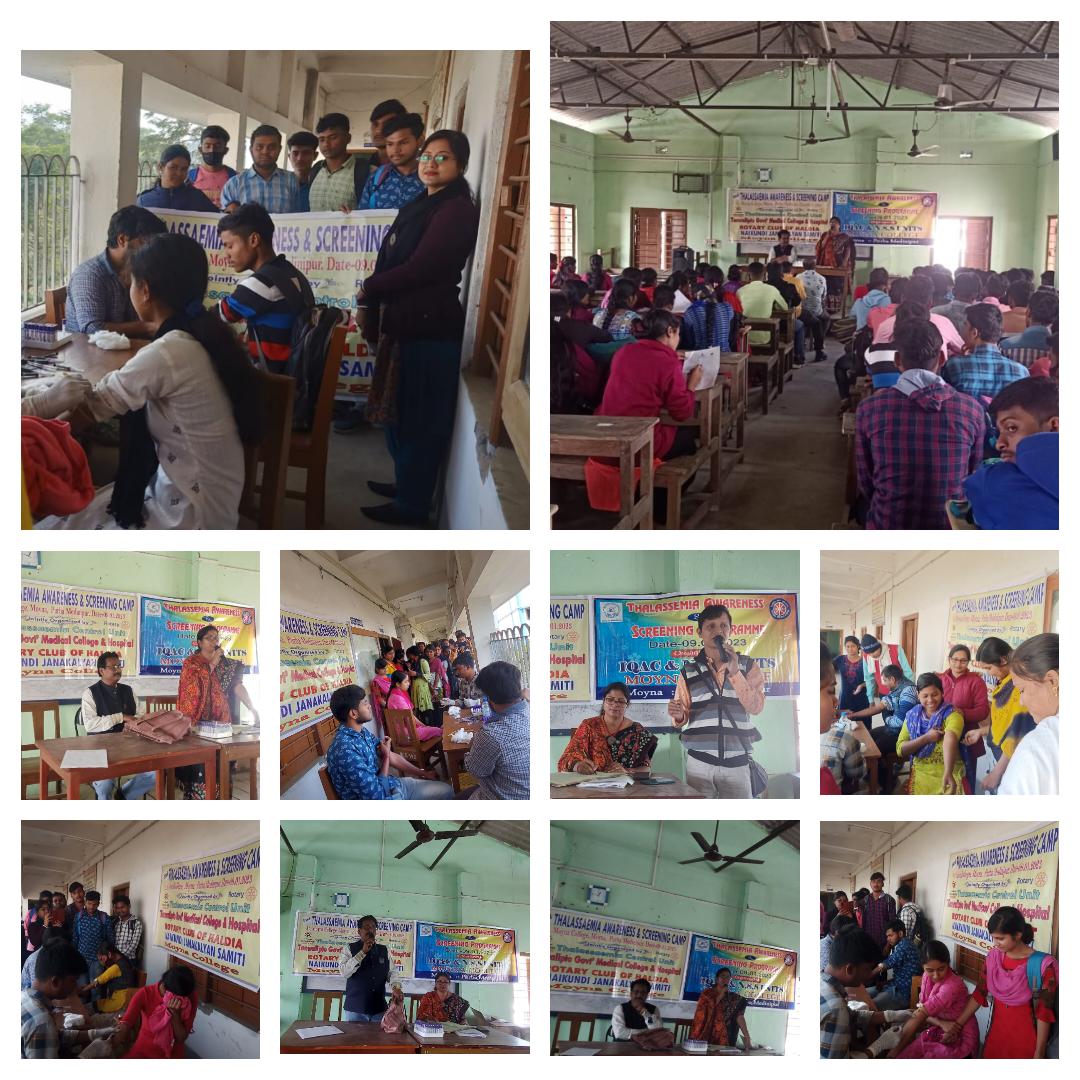 MoynaNss's tweet photo. #ThalassemiaAwareness
#ScreeningCamp
#NSSMoynaCollege
#IQACMoynaCollege
#TamraliptaGovt.MedicalCollege&amp; Hospital 
@ianuragthakur 
@NisithPramanik 
@pankajsinghips 
@YASMinistry 
@_NSSIndia  
@rdnss_kolkata 
@VidyasagarNSS
@NssMoyna 
@ConnectingNss https://t.co/9o64tVe1AP