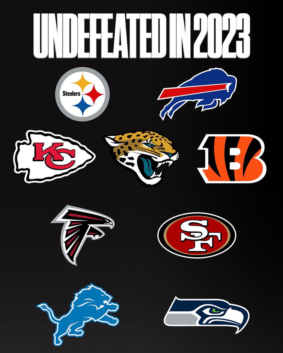 RETWEET if your favorite <a href="/NFL/">NFL</a> team hasn't lost a game in the year 2023.