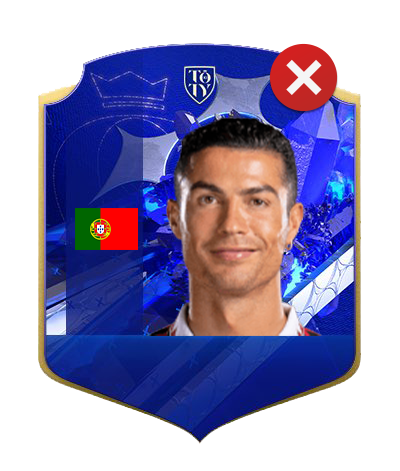 LeanDesignFC's tweet photo. 🇵🇹Cristiano Ronaldo no está en la lista de 100 nominados al #TOTY https://t.co/xZMYnKvJDi