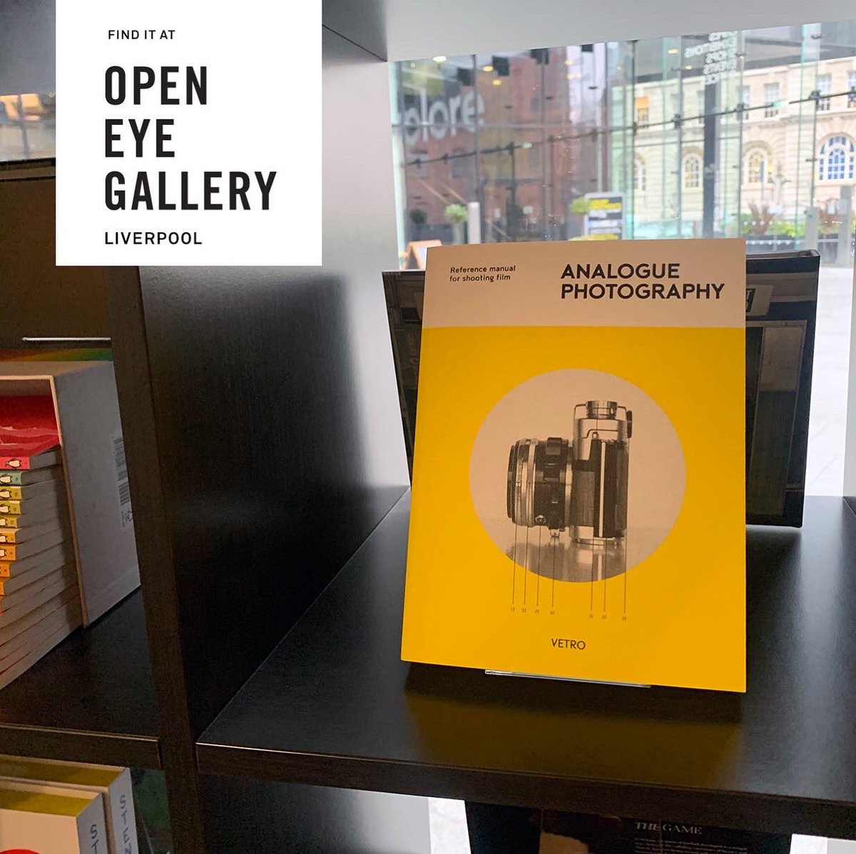 VetroEditions's tweet image. @OpenEyeGallery is an independent, not-for-profit contemporary photography gallery on Liverpool waterfront - and now it is a new distribution point for @vetroeditions #analoguephotography manual by A.Bellamy ✨

#analogphotography #thingstodoinliverpool #ishootfilm