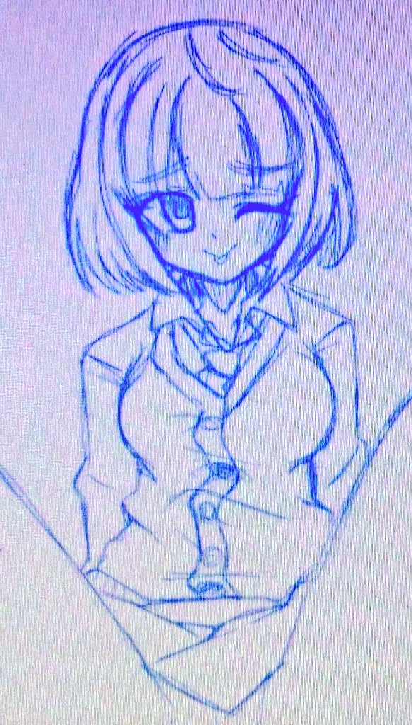 「Skebの柚ラフ完成品はえち絵なのでpixivにぶん投げると思います多分 」|ちゃっか♨Skeb募集中‼️のイラスト