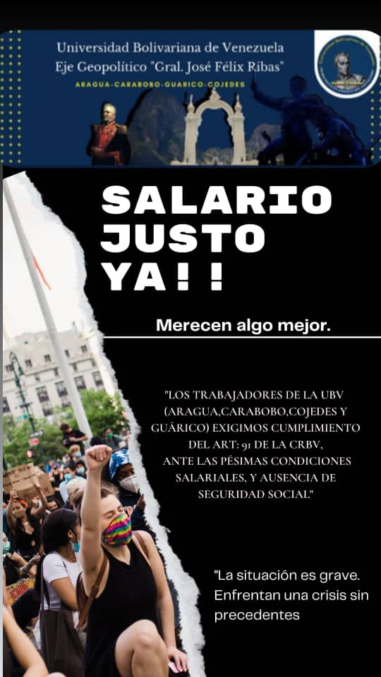 Los trabajadores universitarios estamos presentes para dar la batalla por #PensionesYsalariosJustosYa