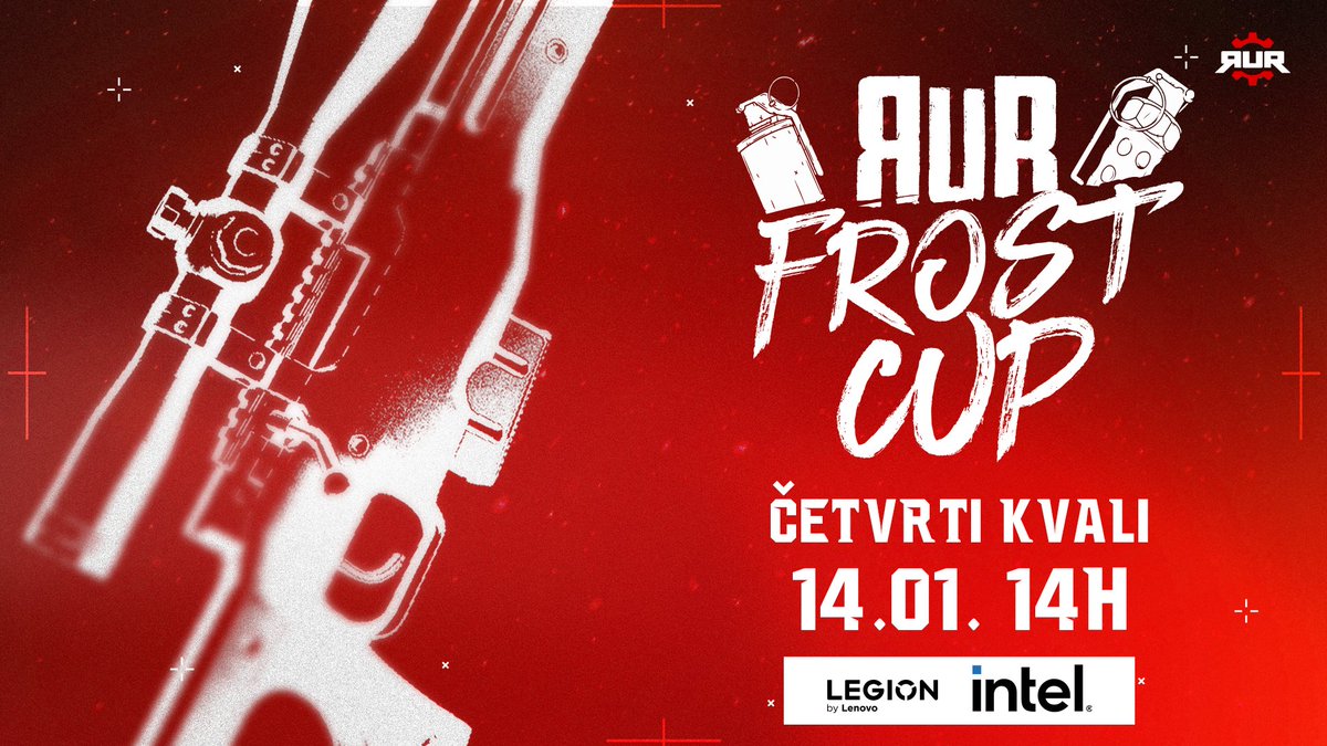 Sinoć smo dobili i trećeg učesnika Frost Cupa - <a href="/proWinceEsports/">proWince</a>, što znači da je preostalo samo još jedno prazno mesto. 

Zbog toga, ne propustite četvrte kvalifikacije! 

Možete se prijaviti preko sledećeg linka - rur.rs/2023/01/09/fro…