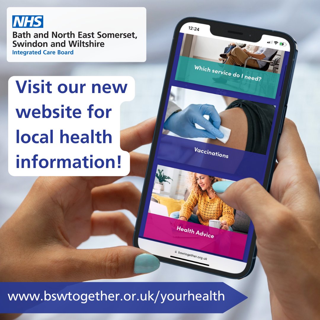 We've launched a new website for local health information! Visit to find out more about... ▶️ Local services ▶️ Vaccinations ▶️ Health advice ▶️ Children's health Head to bswtogether.org.uk/yourhealth