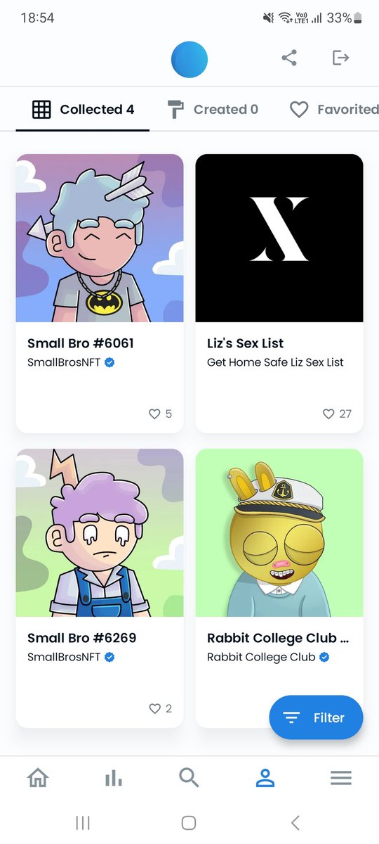 Hey guys, looking to sell my entire collection of #NFTs. It's been a good journey and will be sad to see them go, bit got a few other #NFTProjects I'm looking into. Will entertain serious offers

<a href="/SmallBrosNFT/">Small Bros</a> is a serious project! Great artwork and community.

#crypto #eth #NFT