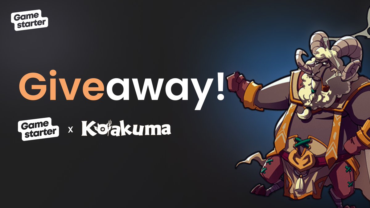 gamestarter's tweet photo. In preparation for the @koakuma_game #IDO on Gamestarter,🚀 together with Koakuma we are giving away 5 #Koakuma #NFTs!🔥

⚡️Follow @Koakuma_Game  + @Gamestarter
❤️Like + RT
✅Share your BSC Wallet in the replies

⏰Winners TBA in 48 hours

#Giveaway #Airdrop https://t.co/2zSNhEFfUd